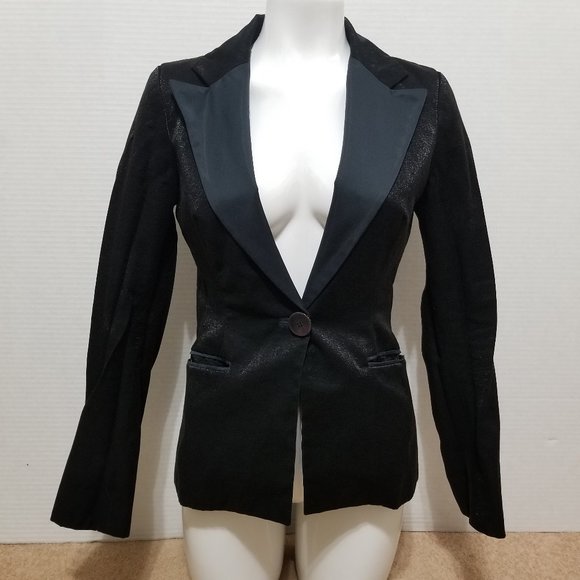Krizia Poi | Jackets & Coats | Krizia Poi Blazer 42 Italy Shiny